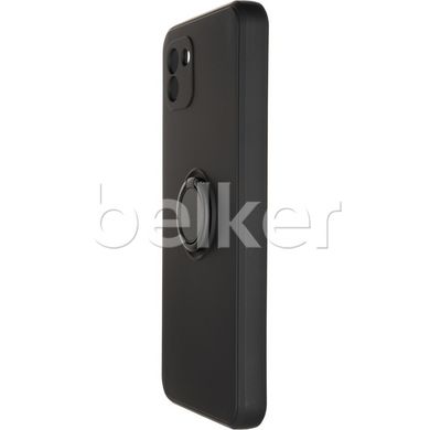 Чехол для Samsung Galaxy A03 (A035) Gelius Ring Holder Case с кольцом Черный смотреть фото | belker.com.ua