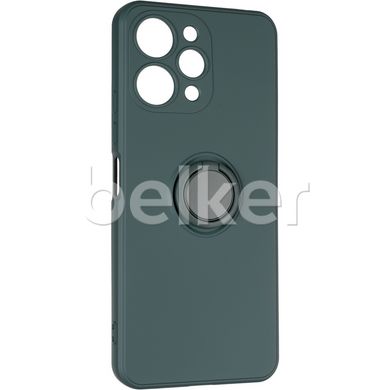 Чехол для Xiaomi Redmi 12 Gelius Ring Holder Case с кольцом Зелёный смотреть фото | belker.com.ua