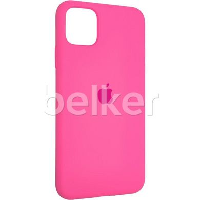 Чехол для iPhone 11 Pro Max Original Full Soft case Малиновый смотреть фото | belker.com.ua