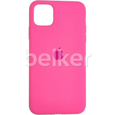 Чехол для iPhone 11 Pro Max Original Full Soft case Малиновый смотреть фото | belker.com.ua