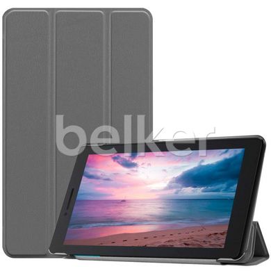Чехол для Lenovo Tab E8 8.0 8304F Moko кожаный Серый смотреть фото | belker.com.ua