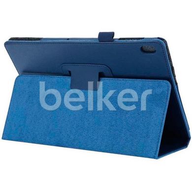 Чехол для Lenovo Tab P10 X705 TTX Case Кожаный Темно-синий смотреть фото | belker.com.ua