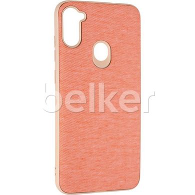 Чехол для Samsung Galaxy A11 A115 Gelius Canvas case Розовый смотреть фото | belker.com.ua