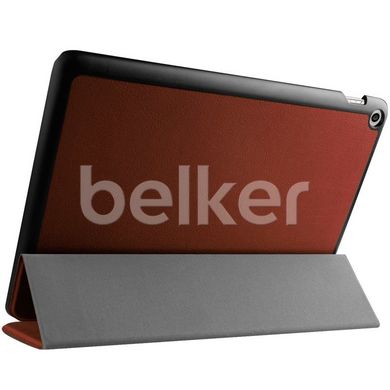 Чехол для ZenPad 10 Z301 Moko кожаный Коричневый смотреть фото | belker.com.ua