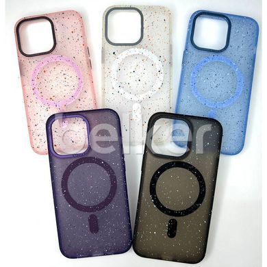 Чехол iPhone 15 Pro Max Splattered with MagSafe Черный смотреть фото | belker.com.ua