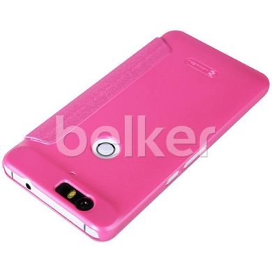 Чехол книжка для Huawei Nexus 6P Nillkin Spark Розовый смотреть фото | belker.com.ua
