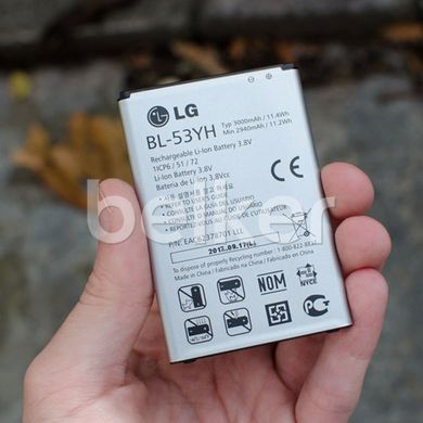 Оригинальный аккумулятор для LG G3 D855 (BL-53YH)