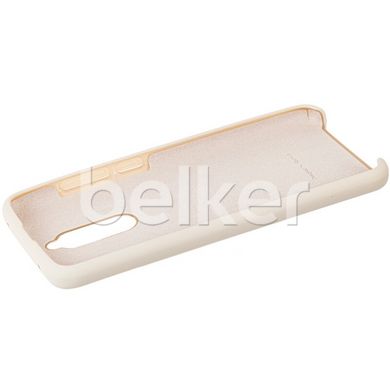 Оригинальный чехол для Xiaomi Redmi 8 Silicone Case Бежевый смотреть фото | belker.com.ua