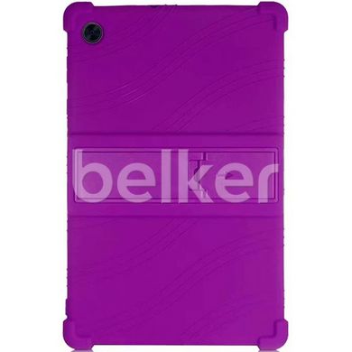Противоударный чехол для Lenovo Tab M10 HD (2nd Gen) X306 Silicone armor Фиолетовый смотреть фото | belker.com.ua