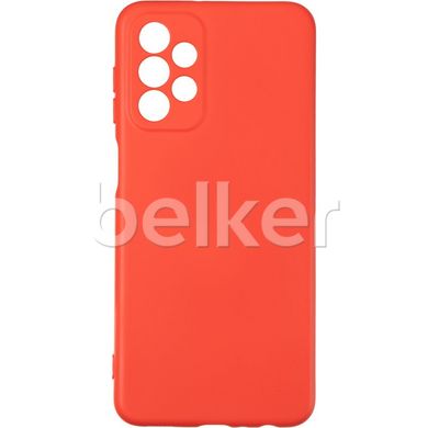 Противоударный чехол для Samsung Galaxy A23 (A235) Full soft case Красный