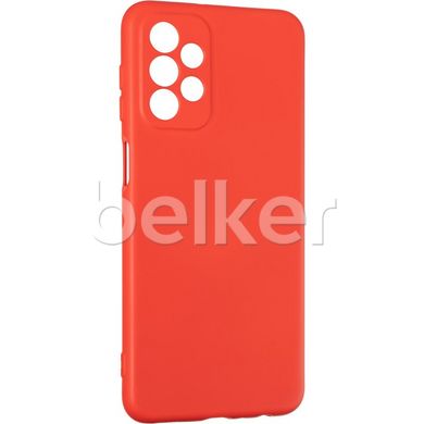 Противоударный чехол для Samsung Galaxy A23 (A235) Full soft case Красный