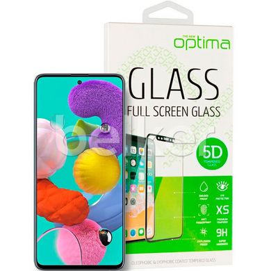 Защитное стекло для Samsung Galaxy A51 (A515) Optima 5D Черный смотреть фото | belker.com.ua