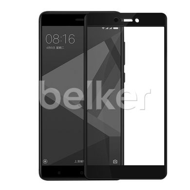 Защитное стекло для Xiaomi Redmi 4x 3D Tempered Glass Черный смотреть фото | belker.com.ua
