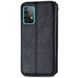 Чехол книжка для Samsung Galaxy A73 (A736) Getman case Cubic Черный в магазине belker.com.ua