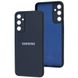 Оригинальный чехол для Samsung Galaxy A05s (A057) Silicone case Темно синий