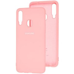 Оригинальный чехол для Samsung Galaxy A20s (A207) Soft Case Розовый смотреть фото | belker.com.ua