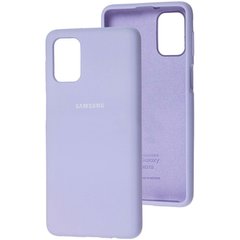 Оригинальный чехол для Samsung Galaxy M31s (M317) Soft case Сиреневый
