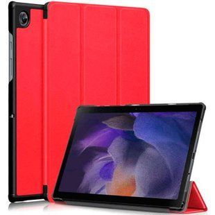 Чехол для Samsung Galaxy Tab A11 8.7 (SM-X130/135) Moko кожаный Красный