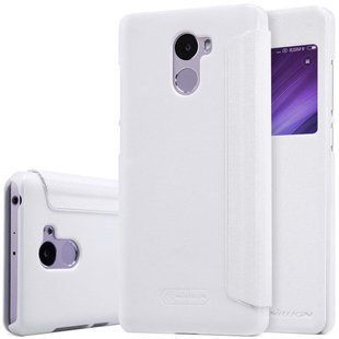 Чехол книжка для Xiaomi Redmi 4 Nillkin Spark Белый смотреть фото | belker.com.ua