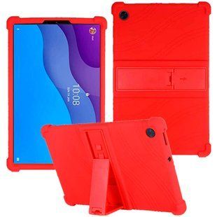 Противоударный чехол для Lenovo Tab M10 HD (2nd Gen) X306 Silicone armor Красный смотреть фото | belker.com.ua