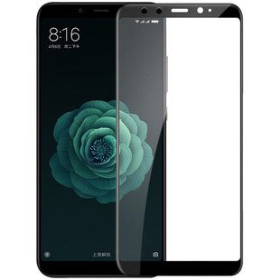 Защитное стекло для Xiaomi Mi A2 5D Optima Черное Черный смотреть фото | belker.com.ua