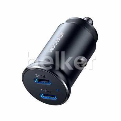 Автомобильное зарядное устройство Joyroom Mini Metal 2PD 30W JR-CCN06