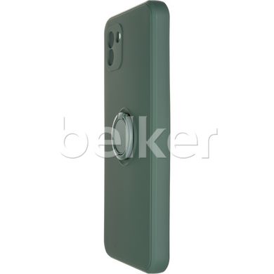 Чехол для Samsung Galaxy A03 (A035) Gelius Ring Holder Case с кольцом Зелёный смотреть фото | belker.com.ua