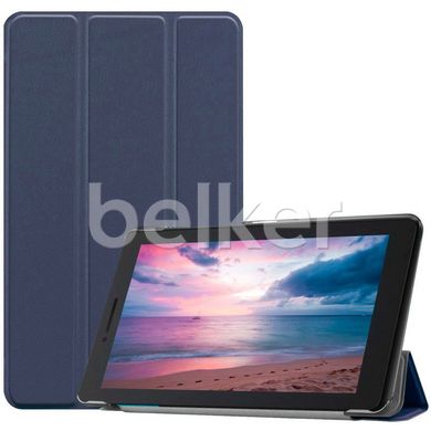 Чехол для Lenovo Tab E8 8.0 8304F Moko кожаный Темно-синий смотреть фото | belker.com.ua