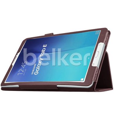 Чехол для Samsung Galaxy Tab E 9.6 T560, T561 TTX Кожаный Коричневый смотреть фото | belker.com.ua