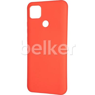 Чехол для Xiaomi Redmi 9C Silicone case Красный смотреть фото | belker.com.ua