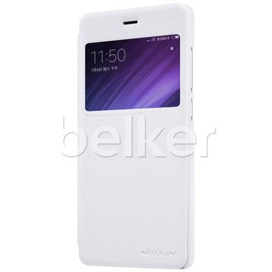 Чехол книжка для Xiaomi Redmi 4 Nillkin Spark Белый смотреть фото | belker.com.ua