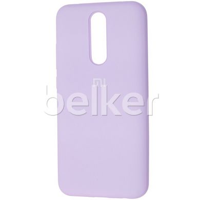 Оригинальный чехол для Xiaomi Redmi 8 Silicone Case Сиреневый смотреть фото | belker.com.ua