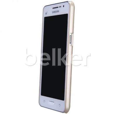 Пластиковый чехол для Samsung Galaxy Grand Prime G530 Nillkin Frosted Shield Золотой смотреть фото | belker.com.ua