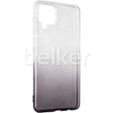 Силиконовый чехол для Samsung Galaxy A12 (A125)Remax Glossy Shine Case с блестками Прозрачный смотреть фото | belker.com.ua