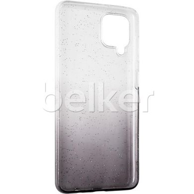 Силиконовый чехол для Samsung Galaxy A12 (A125)Remax Glossy Shine Case с блестками Прозрачный смотреть фото | belker.com.ua