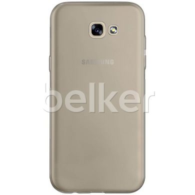 Силиконовый чехол для Samsung Galaxy A3 2017 A320 Remax незаметный Черный смотреть фото | belker.com.ua