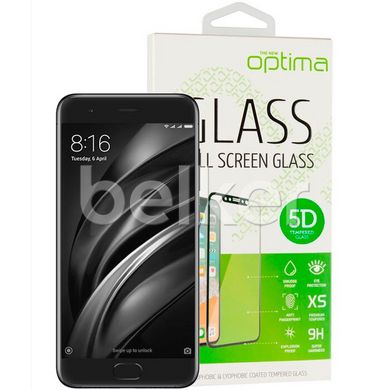 Защитное стекло для Xiaomi Mi6 Optima 5D Edge glass Черный смотреть фото | belker.com.ua