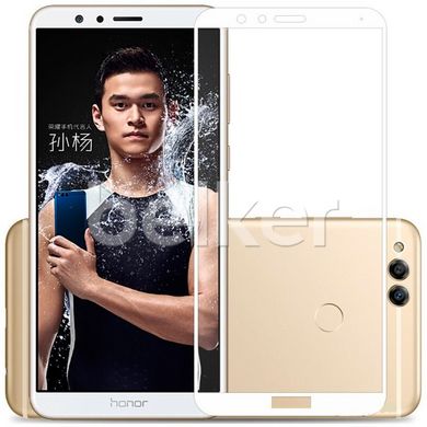Защитное стекло Huawei Honor 7x Tempered Glass 3D Черное Белый смотреть фото | belker.com.ua