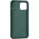 Чехол для iPhone 12 Pro Max Carbon Camera Air Case Зелёный в магазине belker.com.ua