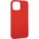 Чехол для iPhone 13 Pro Max Full Soft Case Hoco Красный в магазине belker.com.ua