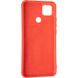 Чехол для Xiaomi Redmi 9C Silicone case Красный в магазине belker.com.ua