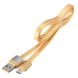 Кабель USB Type-C 3.0 Remax RC-044a Золотой в магазине belker.com.ua