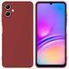Противоударный чехол для Samsung Galaxy A07s (A077) Full soft case Бордовый
