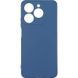 Противоударный чехол для Xiaomi Redmi Note 14 4G Full soft case Синий