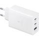 Зарядное устройство Samsung Fast Charge 65W Power Adapter Trio (EP-T6530NWE) Белый в магазине belker.com.ua