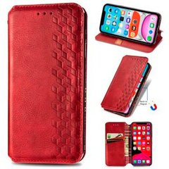 Чехол книжка для Samsung Galaxy A73 (A736) Getman case Cubic Красный