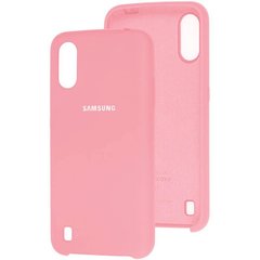 Оригинальный чехол для Samsung Galaxy A01 (A015) Soft Case Розовый смотреть фото | belker.com.ua