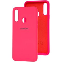 Оригинальный чехол для Samsung Galaxy A20s (A207) Soft Case Малиновый смотреть фото | belker.com.ua