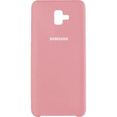 Оригинальный чехол для Samsung Galaxy J6 2018 (J600) Soft Case Розовый смотреть фото | belker.com.ua