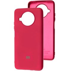 Оригинальный чехол для Xiaomi Mi 10T Lite Soft Case Бордовый